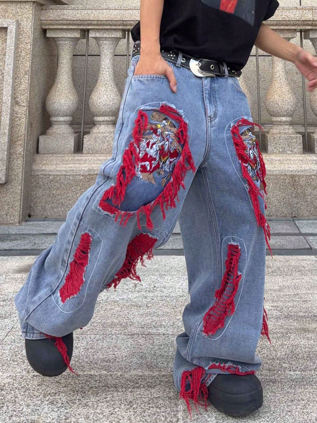 Jeans SHEIN, albastru