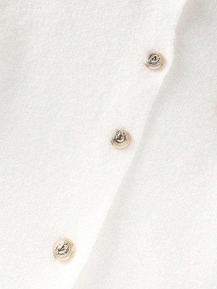 Cardigan SHEIN, alb