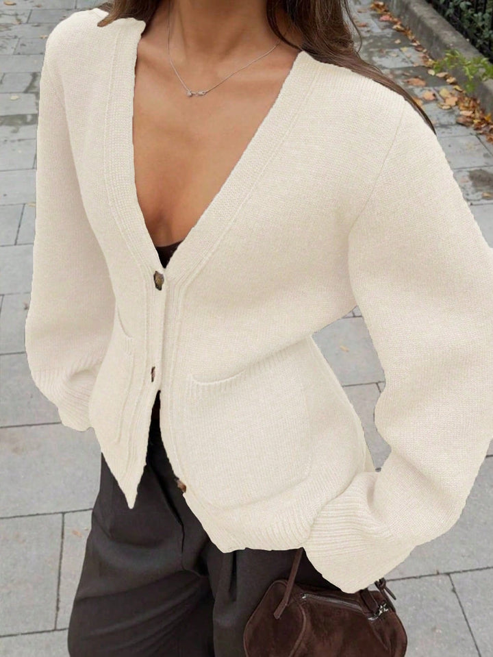 Cardigan SHEIN, alb