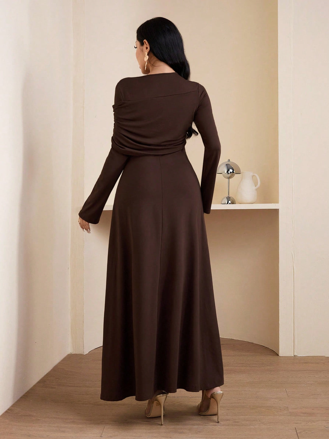 Rochie SHEIN, maro