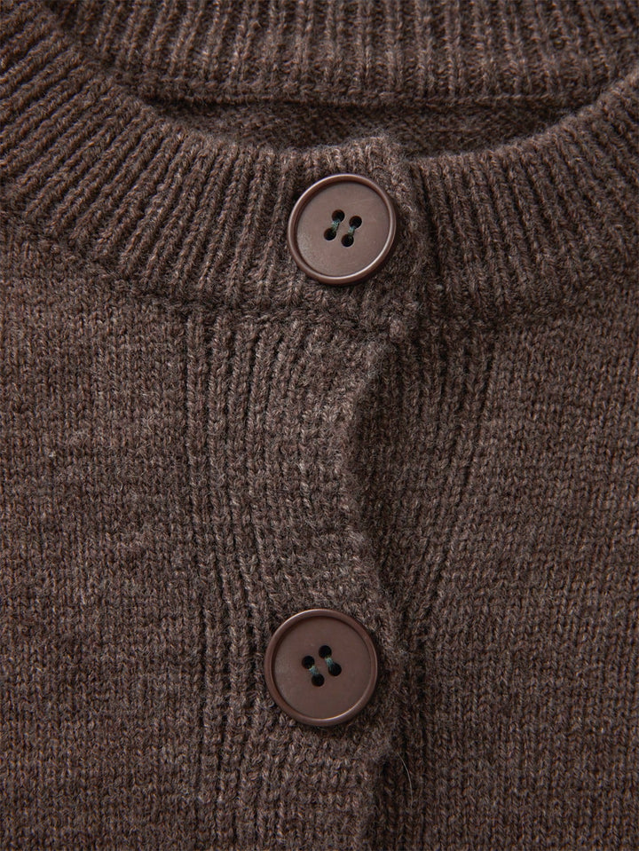 Cardigan SHEIN, maro