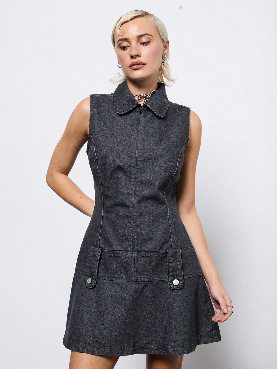 Rochie SHEIN, gri