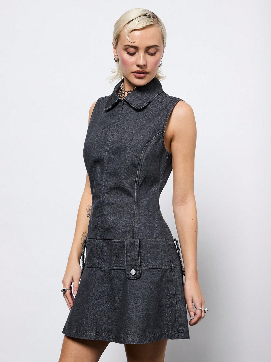 Rochie SHEIN, gri