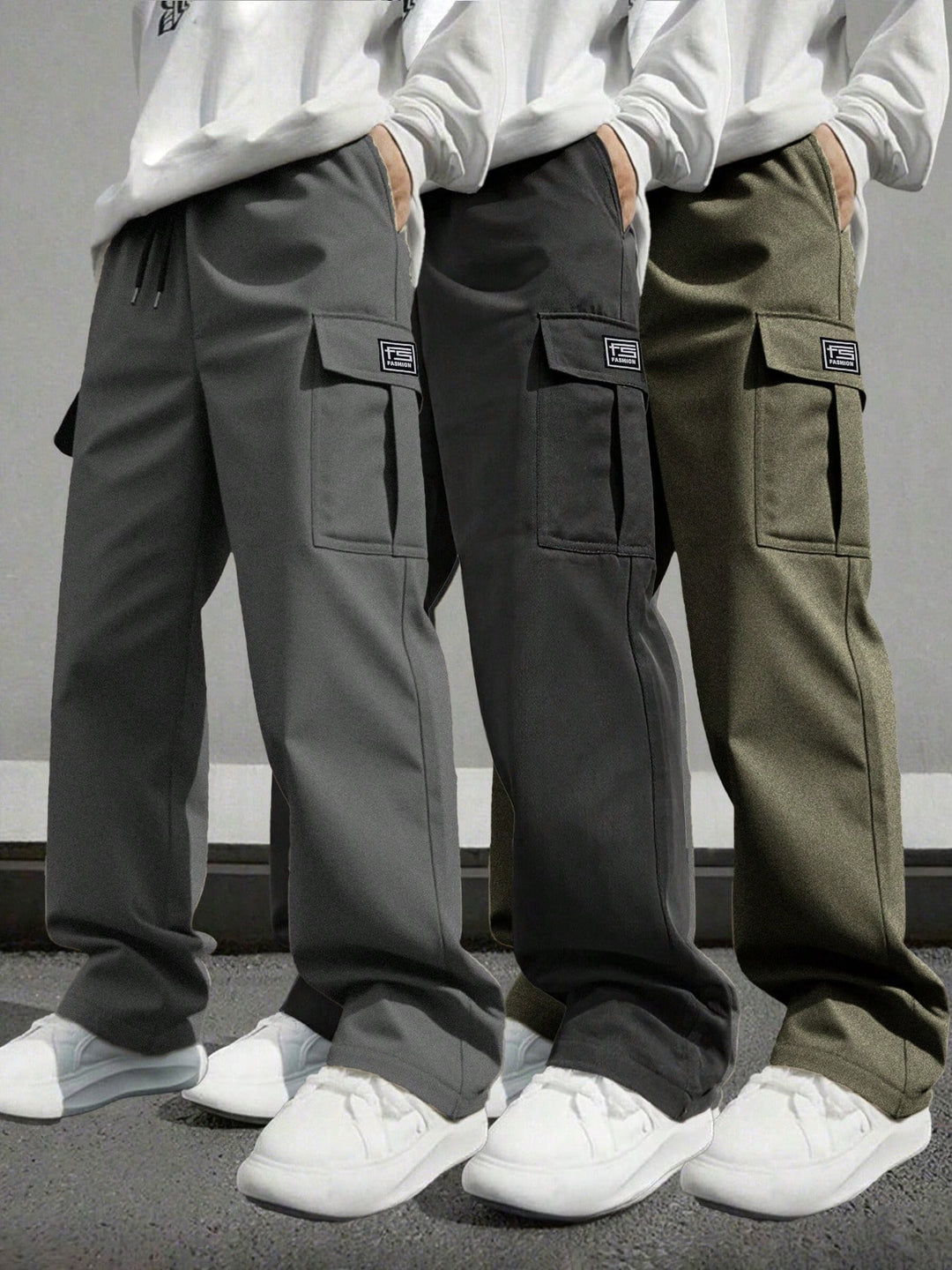 Pantalon SHEIN, gri