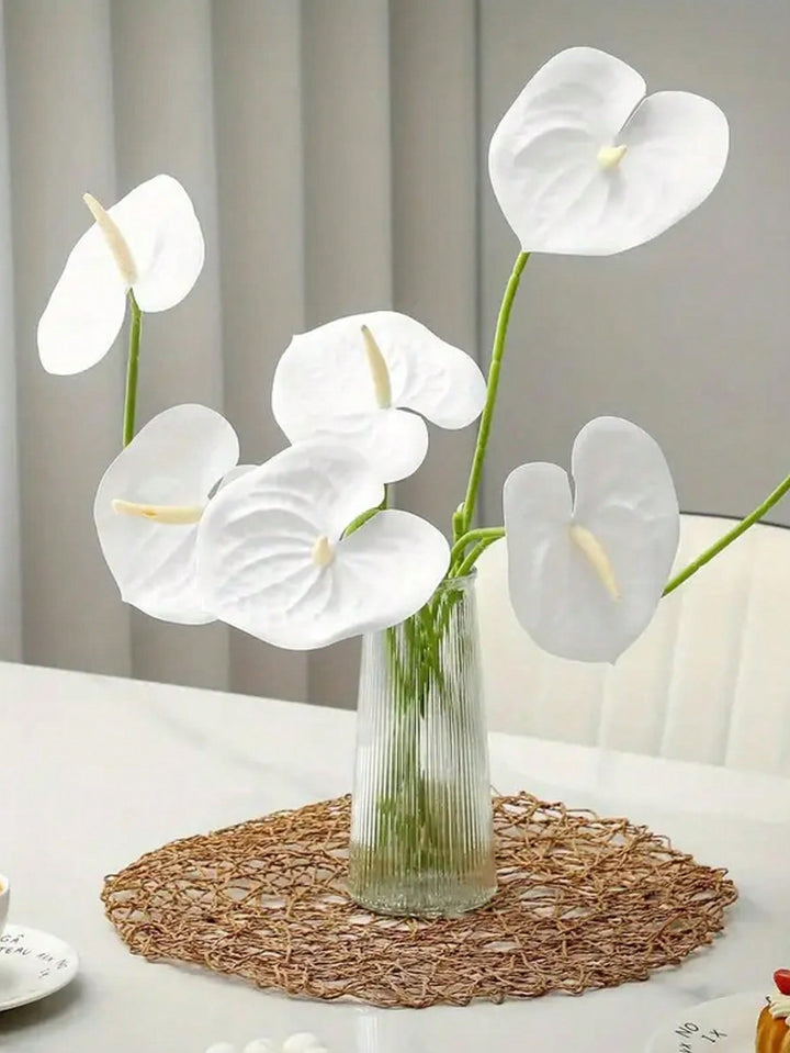 Floari artificiale SHEIN, alb