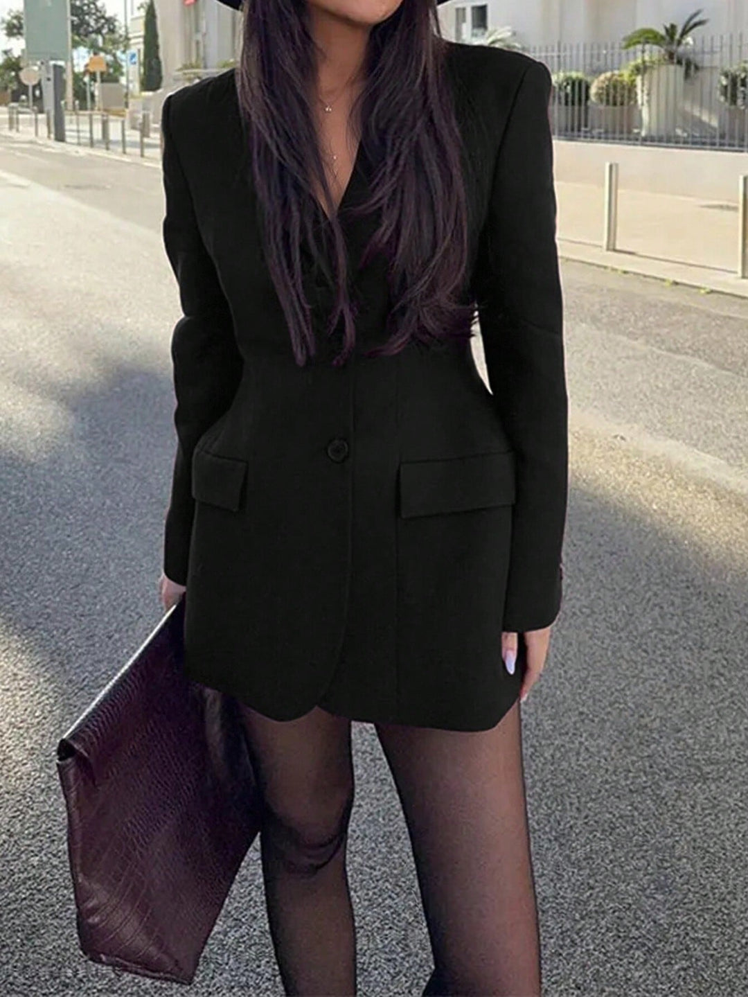 Palton SHEIN, negru