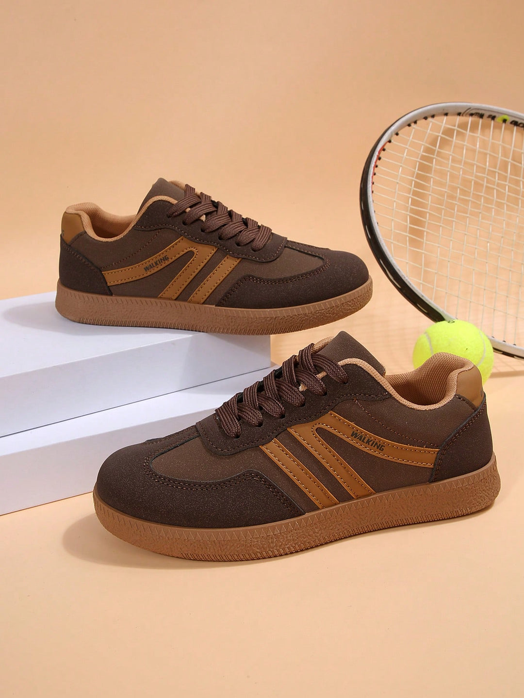 Pantofi sport SHEIN, maro