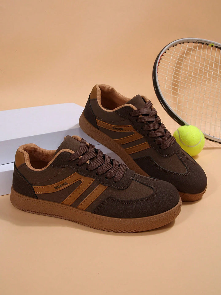 Pantofi sport SHEIN, maro