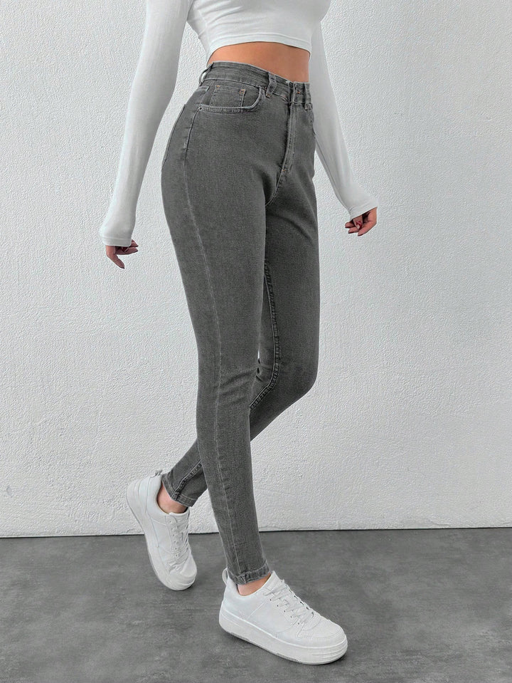 Jeans SHEIN, gri