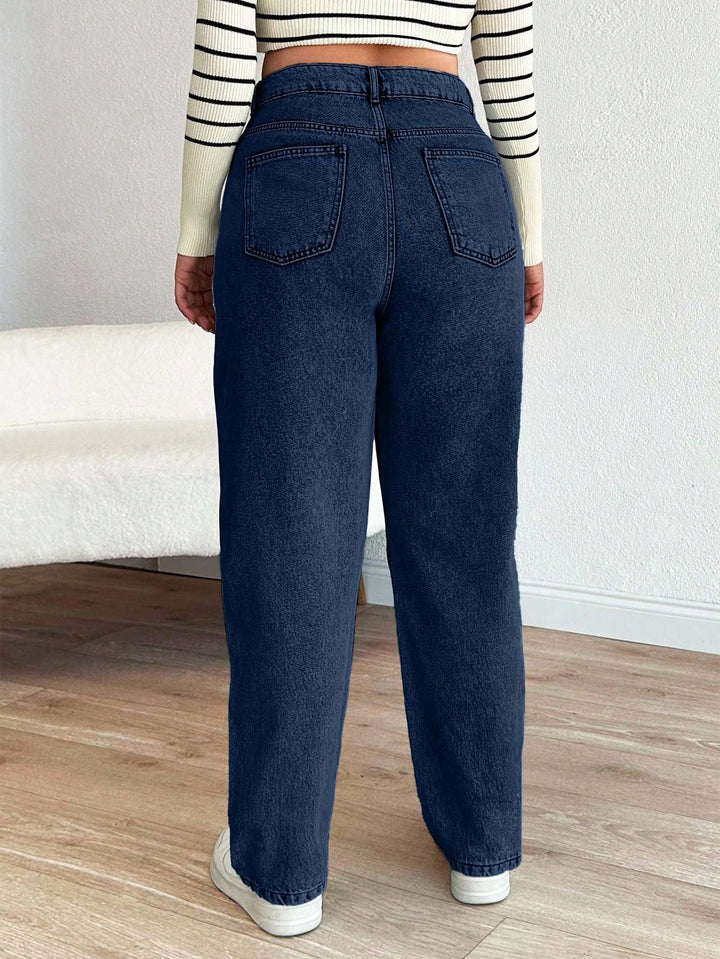 Jeans Shein Curve+, albastru