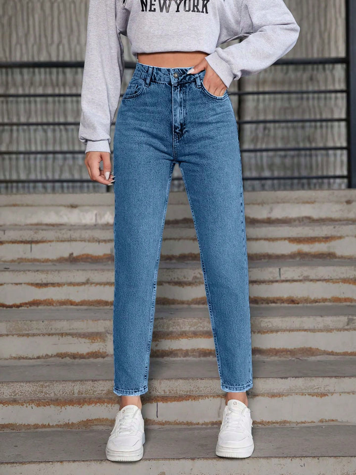 Jeans SHEIN, albastru