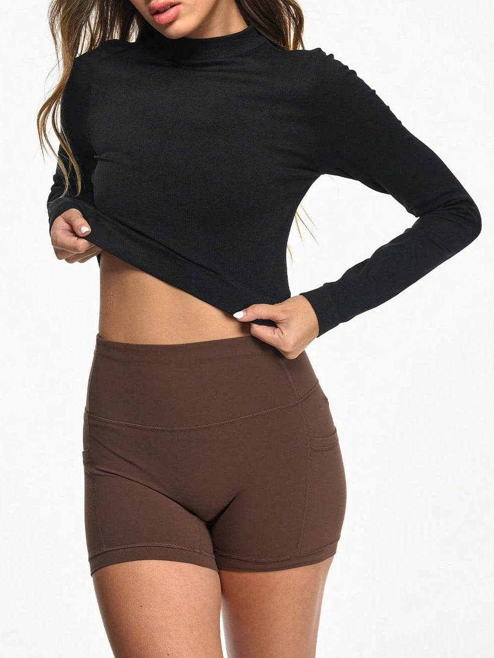 Top sport SHEIN, negru
