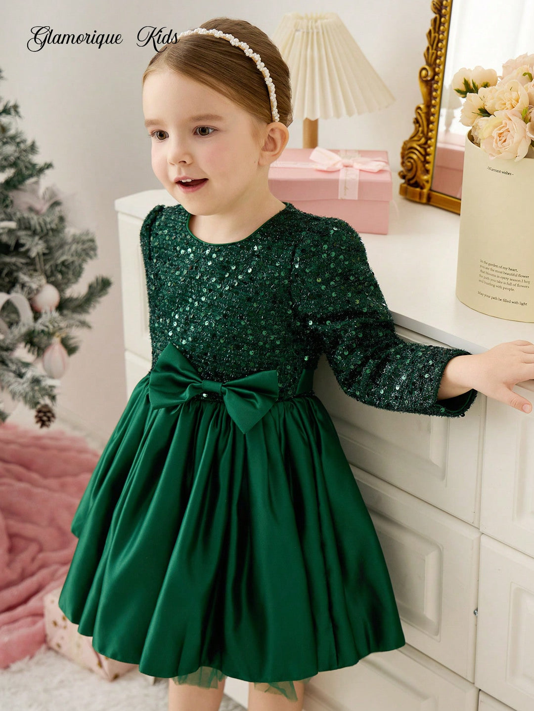 Rochie de ocazie SHEIN, verde