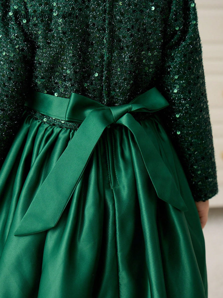 Rochie de ocazie SHEIN, verde