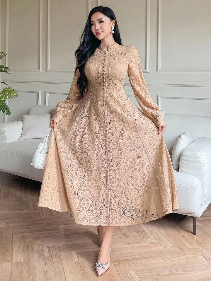 Rochie maxi SHEIN, maro