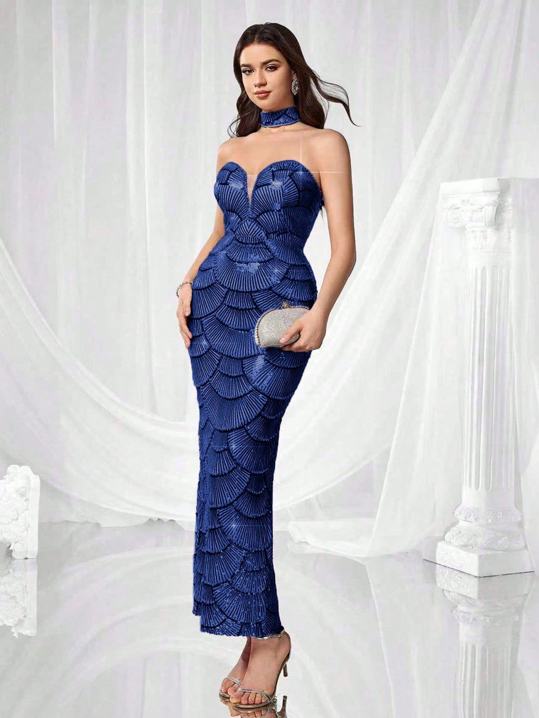Rochie SHEIN, albastru