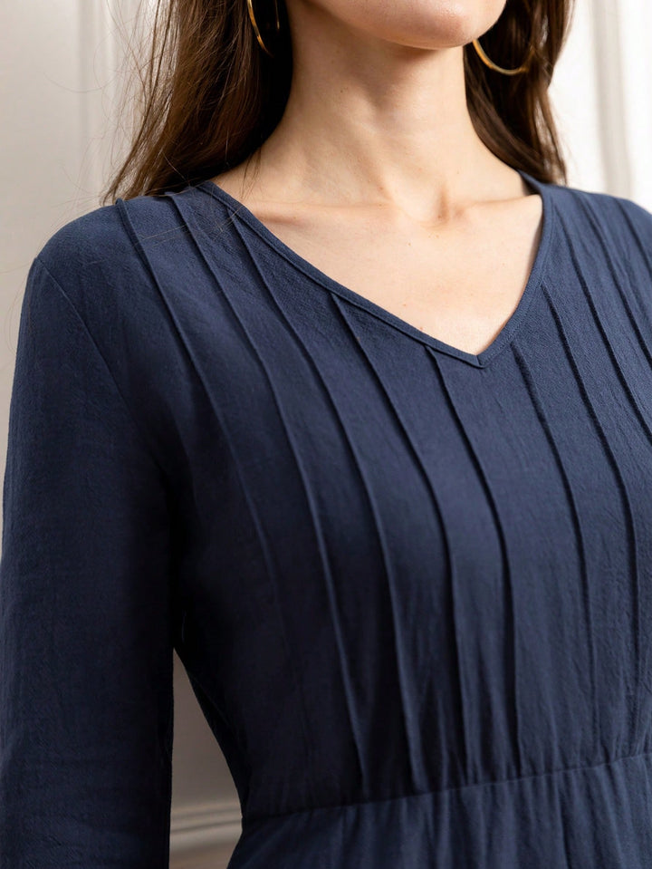 Rochie midi SHEIN, albastru