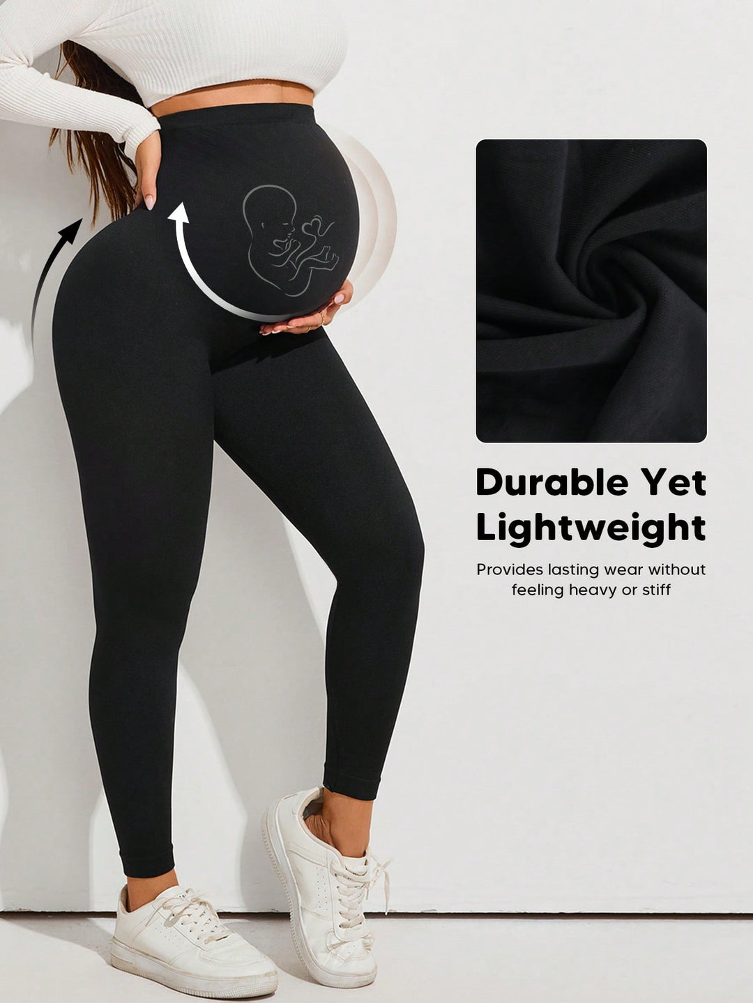 Pantalon SHEIN, negru