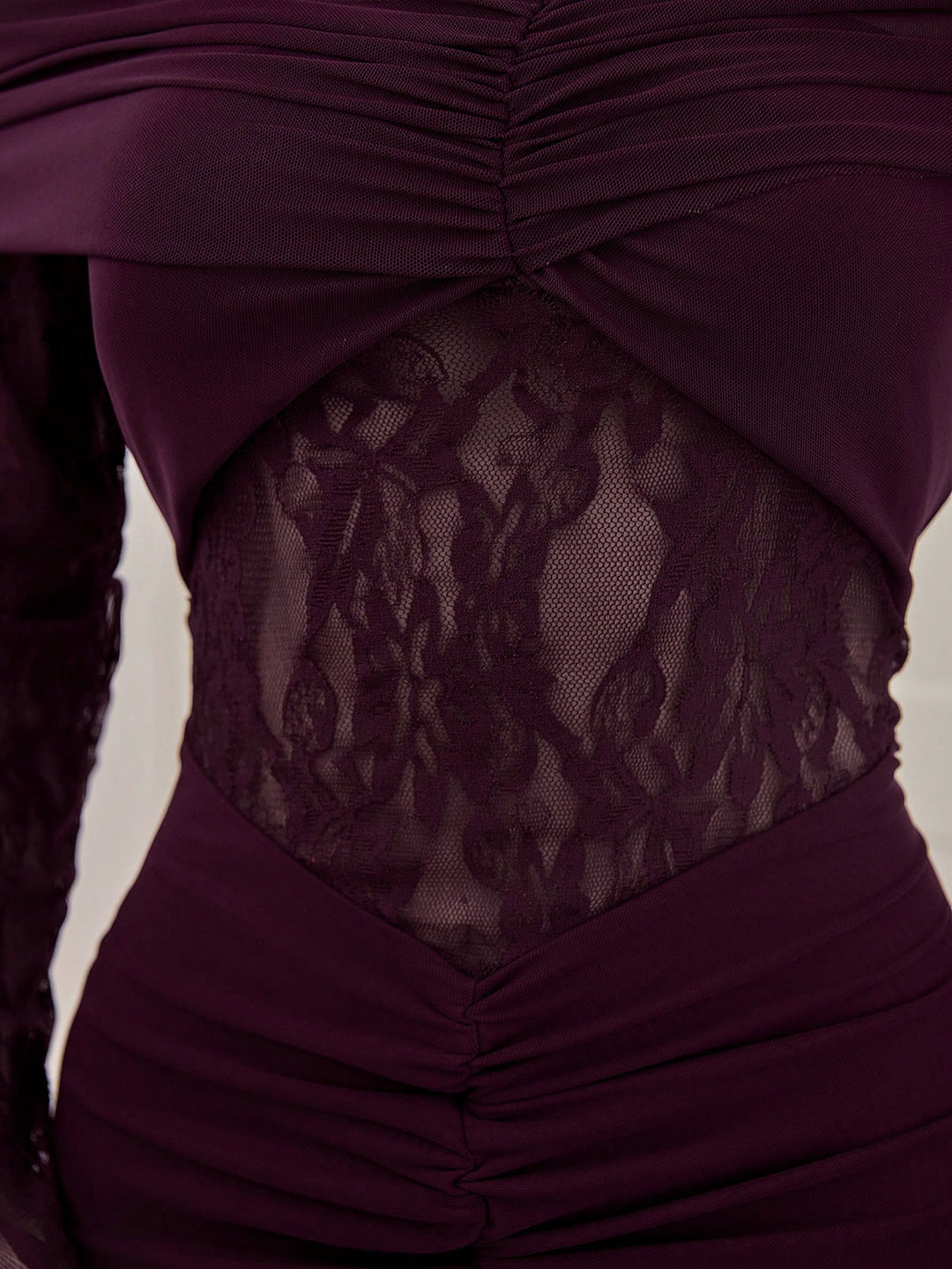 Rochie maxi SHEIN, vișiniu