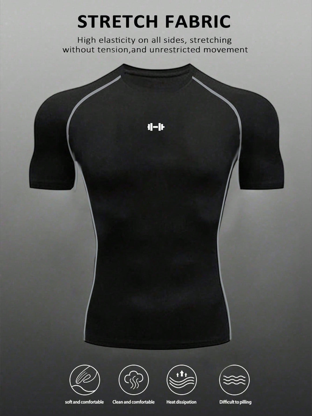 Tricou SHEIN, negru