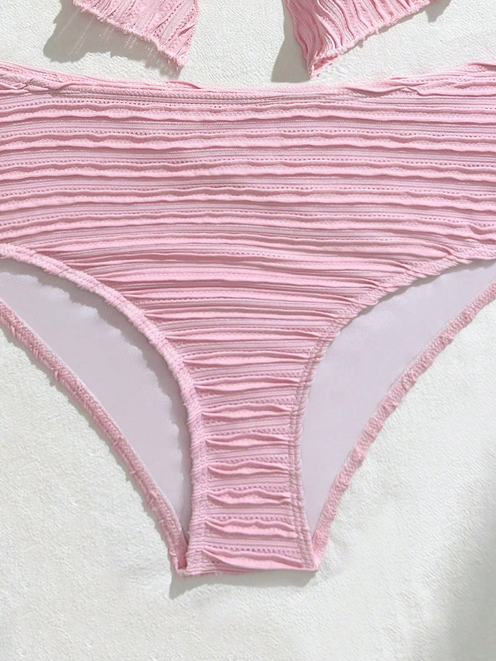 Set bikini SHEIN, roz