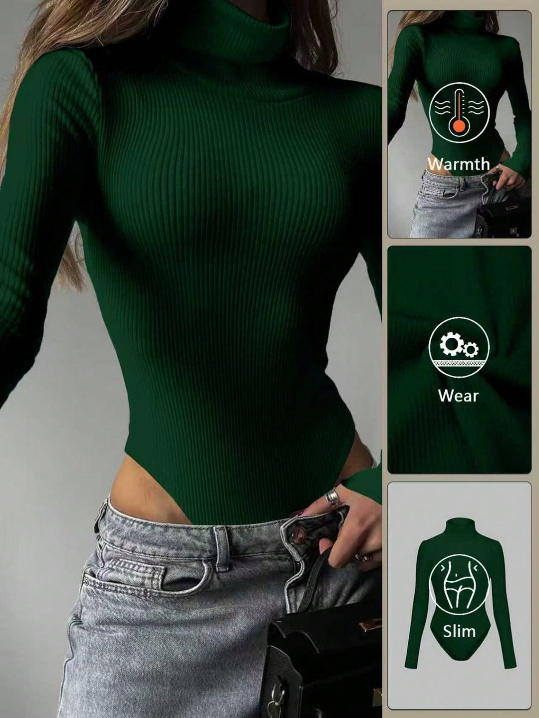 Body SHEIN, verde