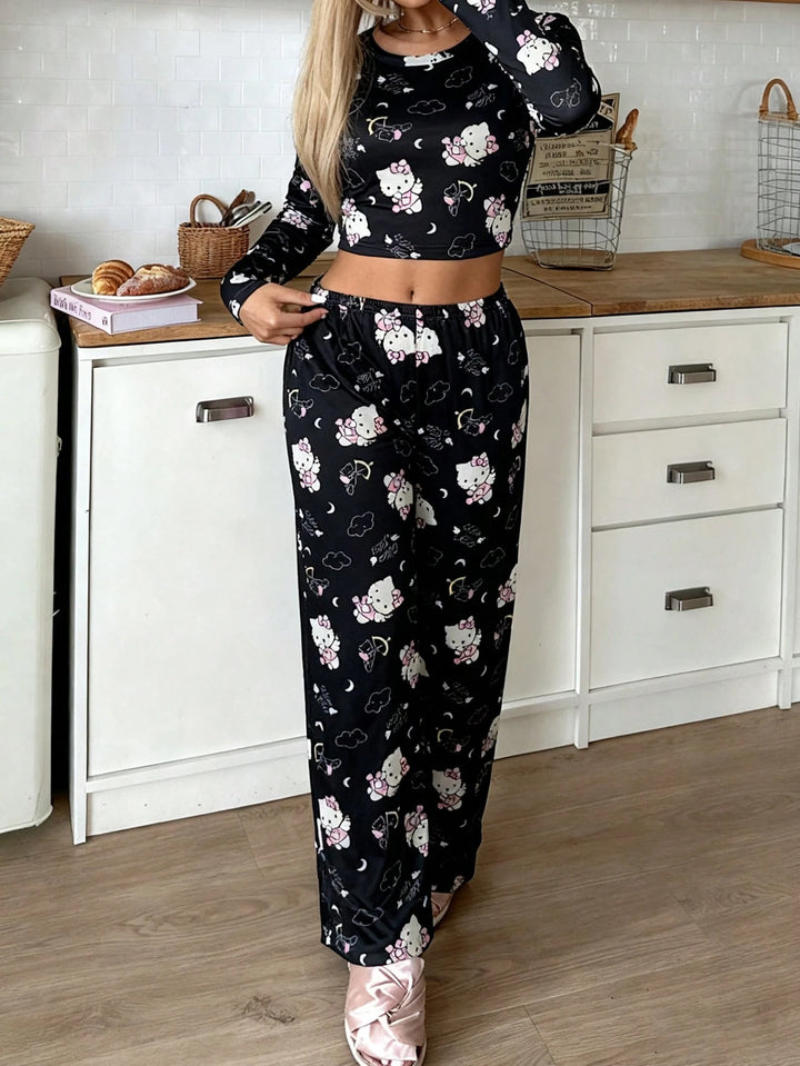 Compleu pijamale SHEIN, mix culori