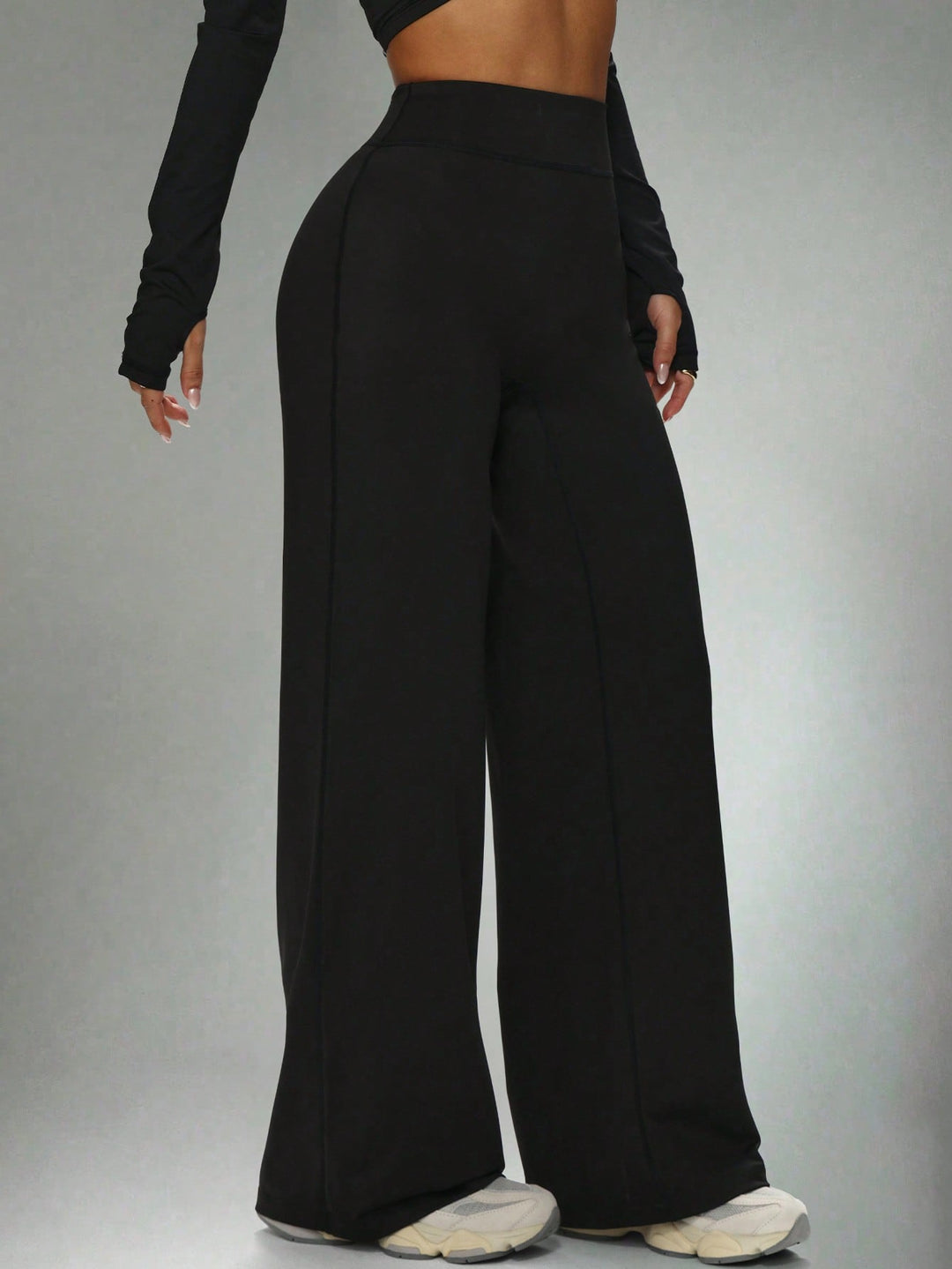 Pantaloni SHEIN, negru