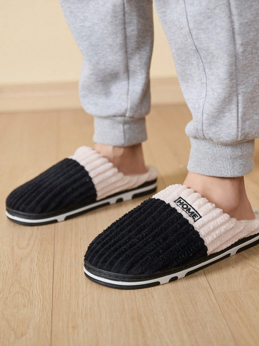 SHEIN papucs, fekete