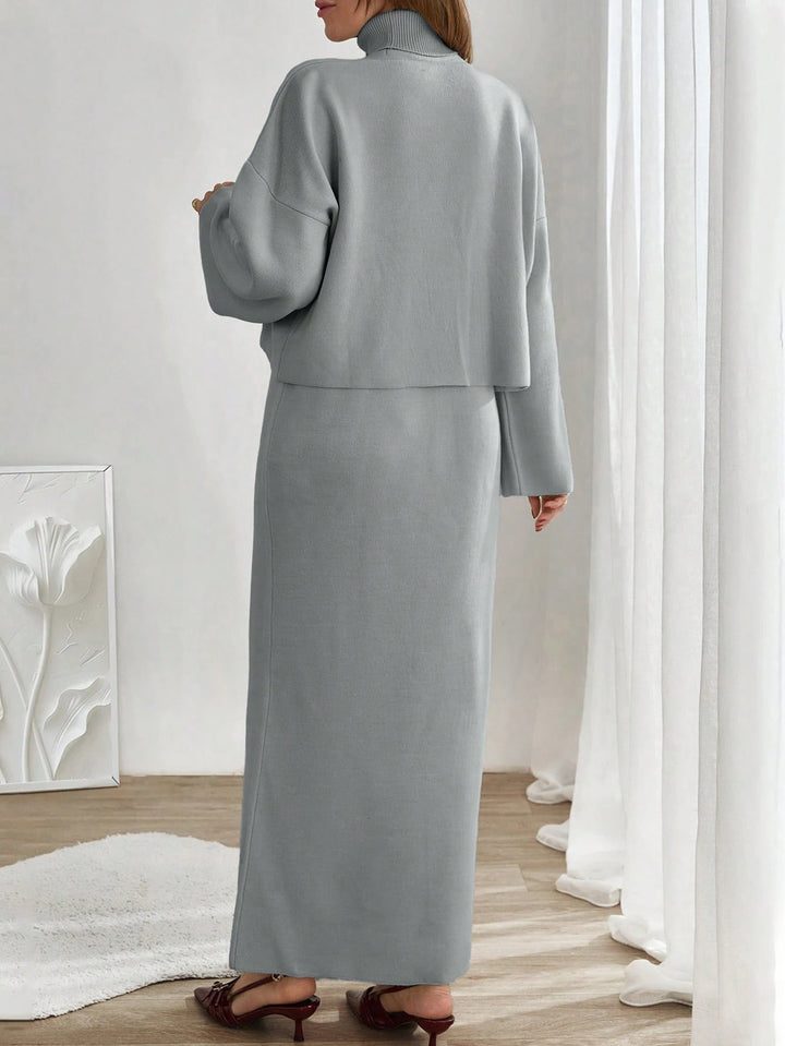 Set rochie și cardigan