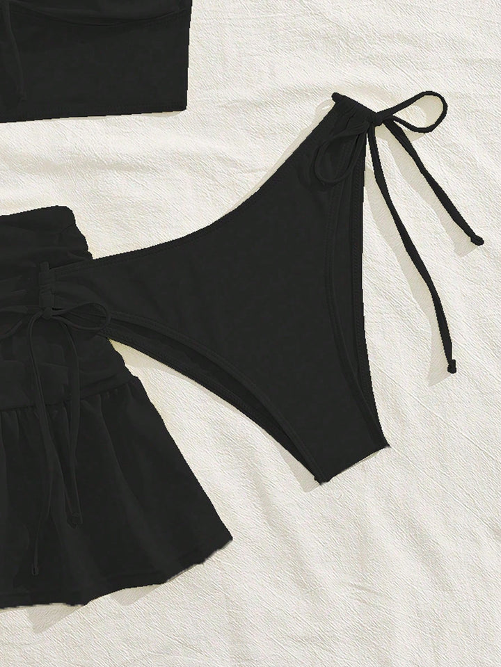 Set bikini SHEIN, negru