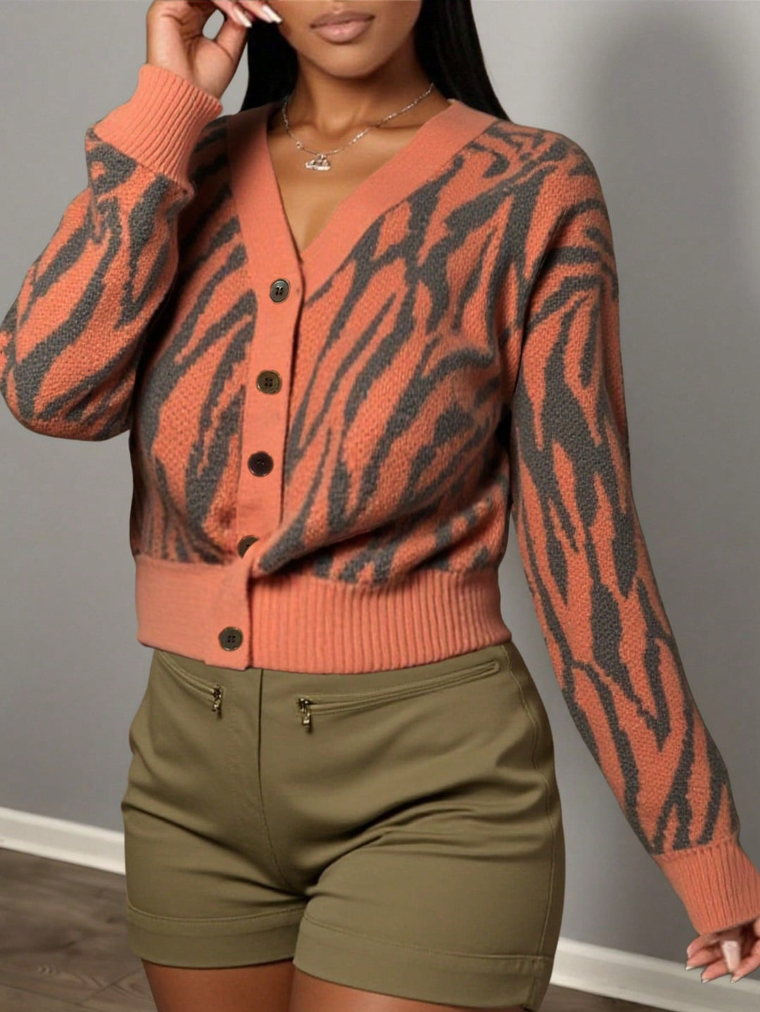 Cardigan SHEIN, mix culori