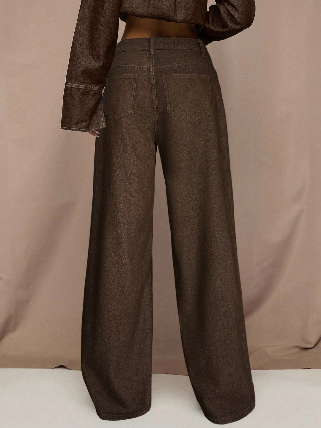 Jeans SHEIN, maro