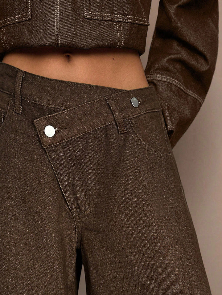 Jeans SHEIN, maro