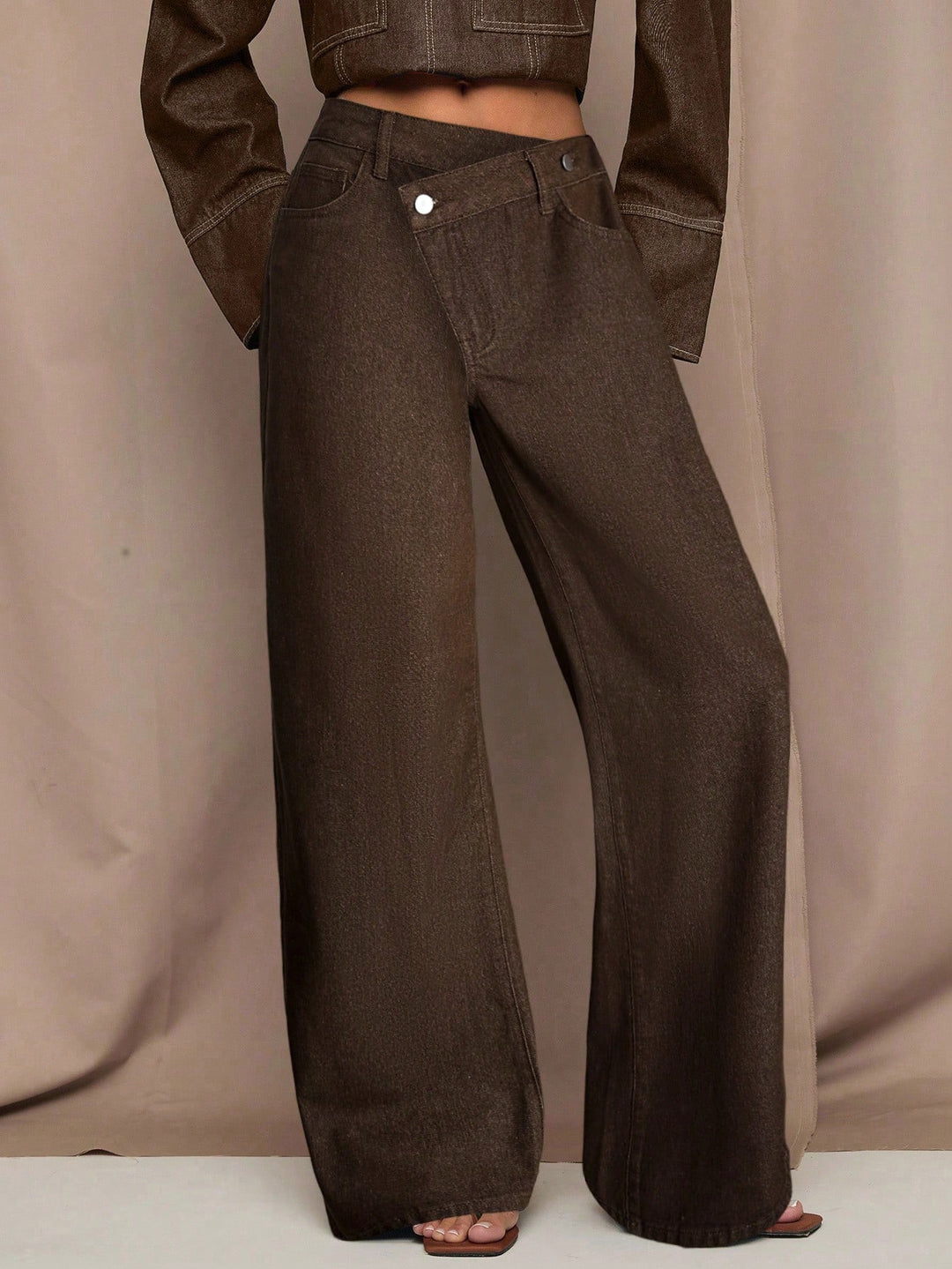 Jeans SHEIN, maro