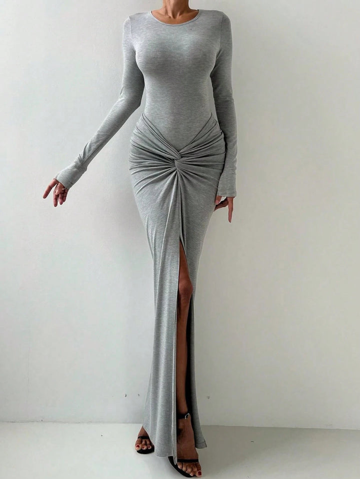 Shein szürke top és szoknya szett