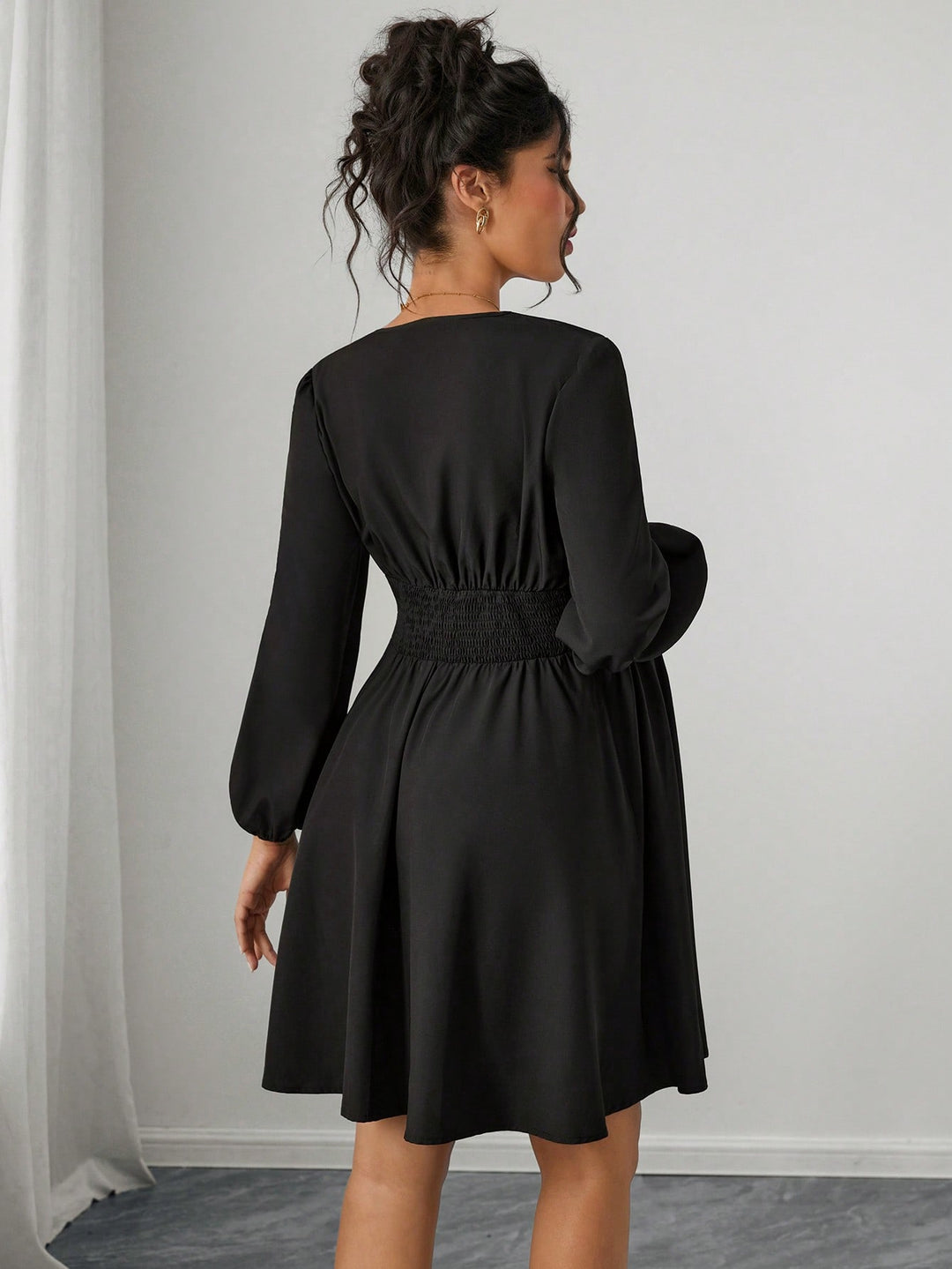 Rochie mini SHEIN, negru
