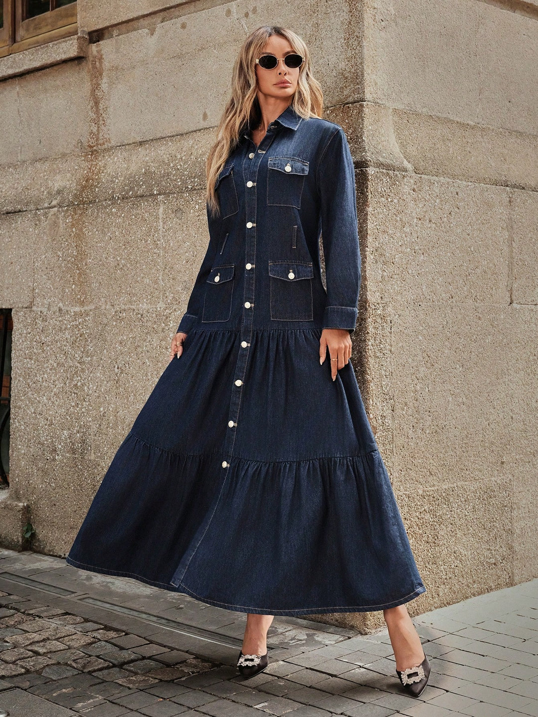 Rochie Shein, Albastru