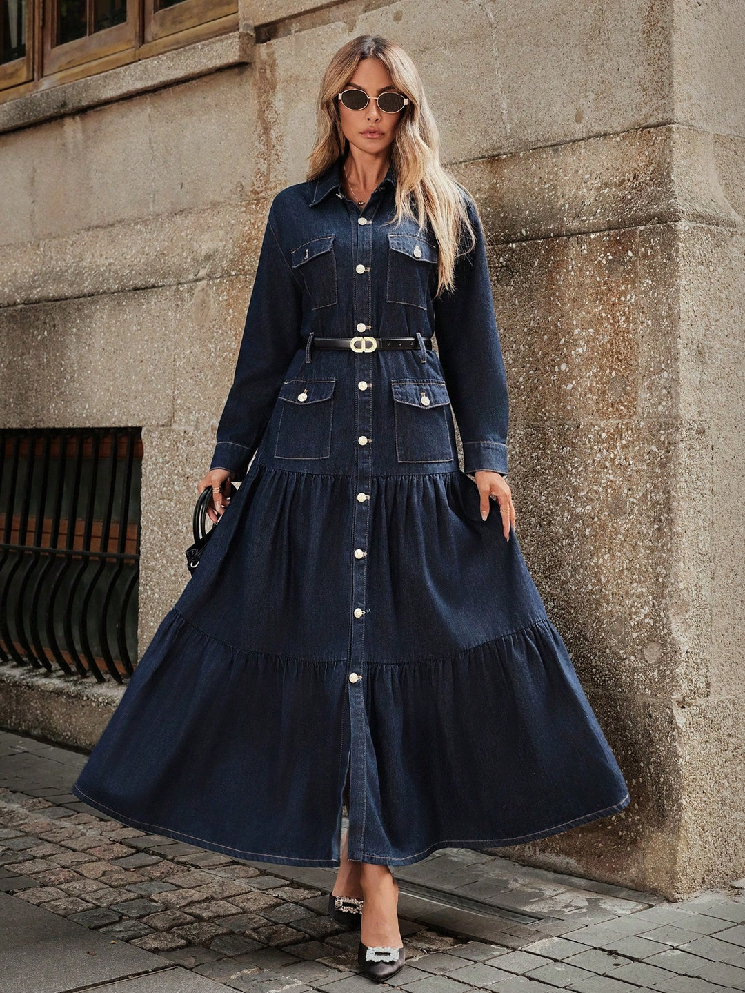 Rochie Shein, Albastru