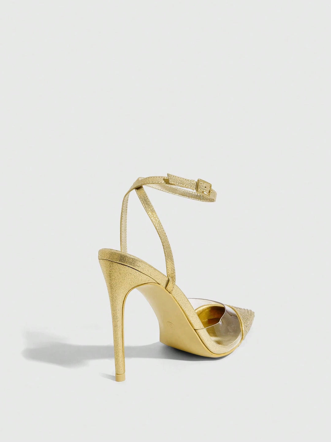 Pantofi cu toc SHEIN, auriu