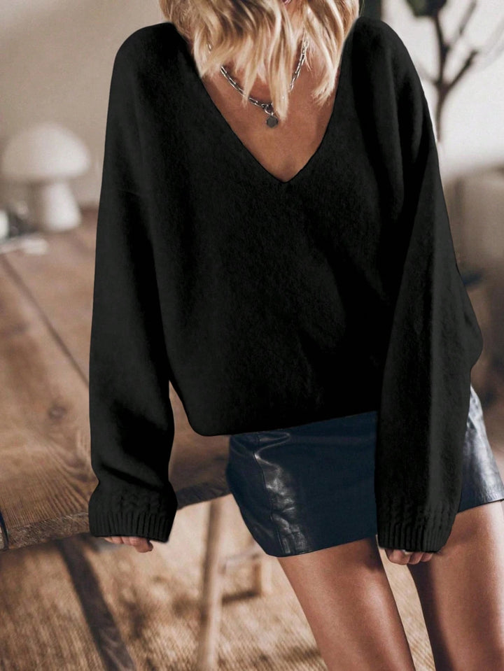Pulover SHEIN, negru