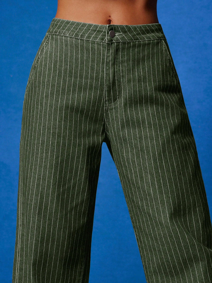 Pantaloni SHEIN, verde