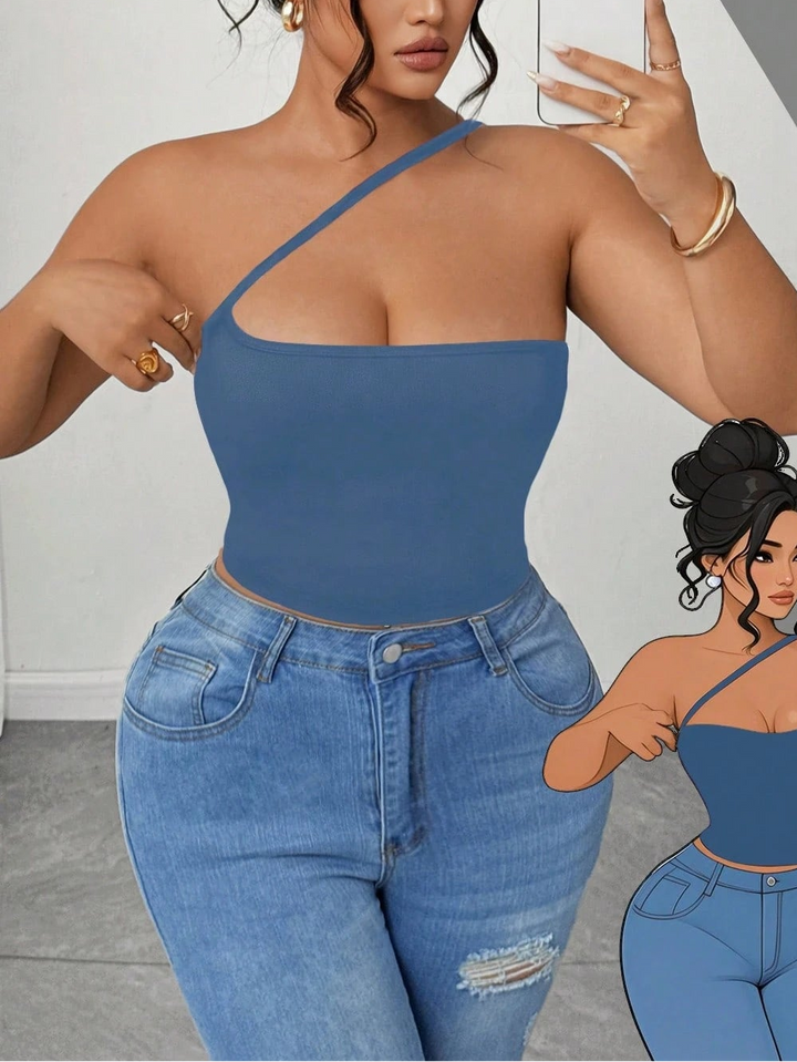 Top SHEIN, albastru