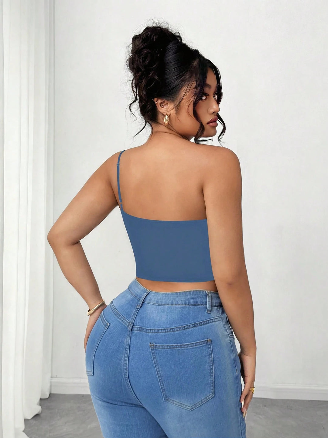Top SHEIN, albastru