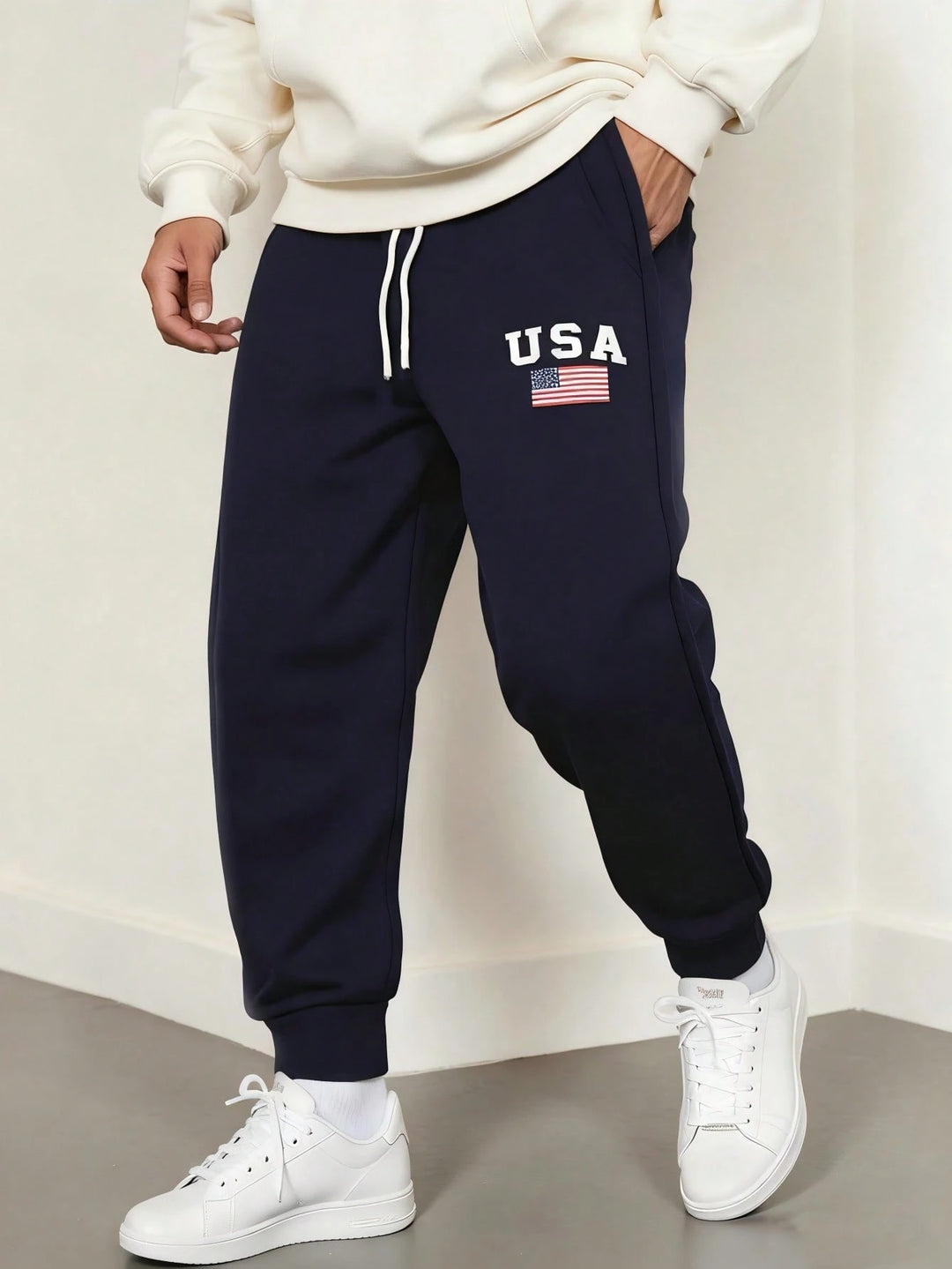 Pantaloni SHEIN, albastru