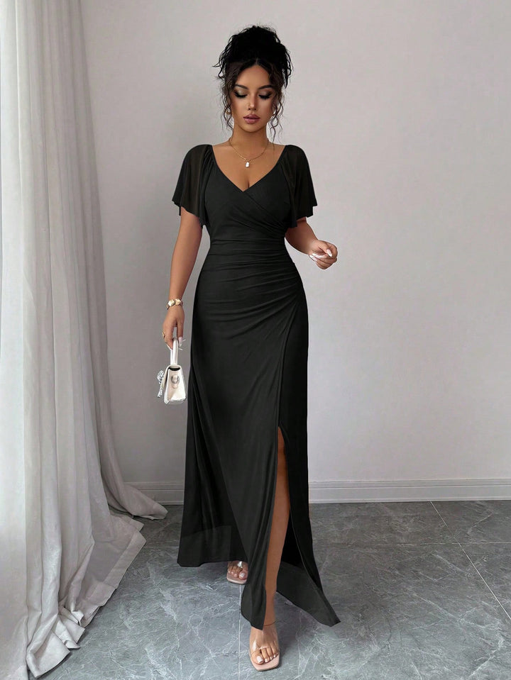 Rochie maxi SHEIN, negru