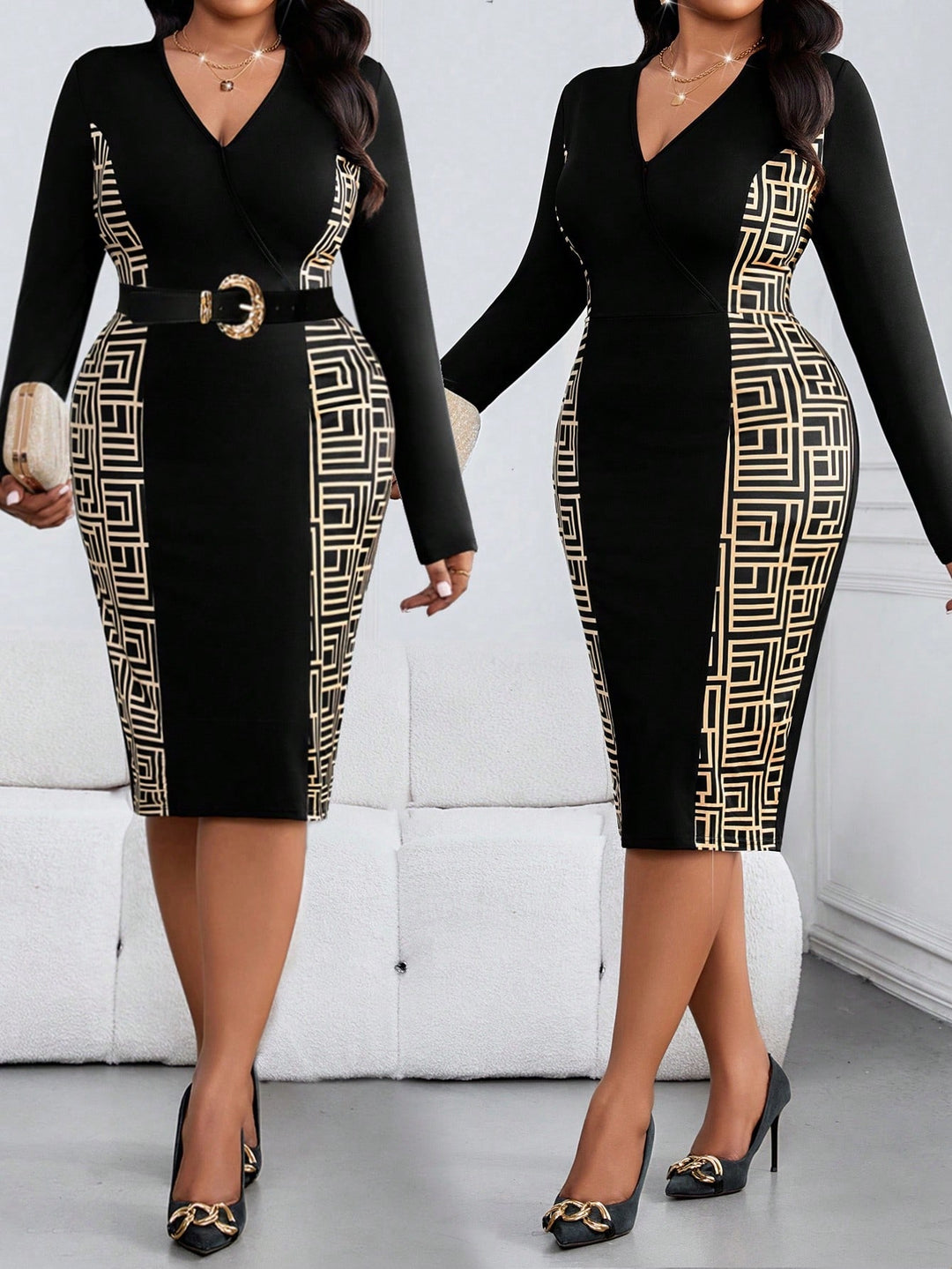Rochie SHEIN, mix culori
