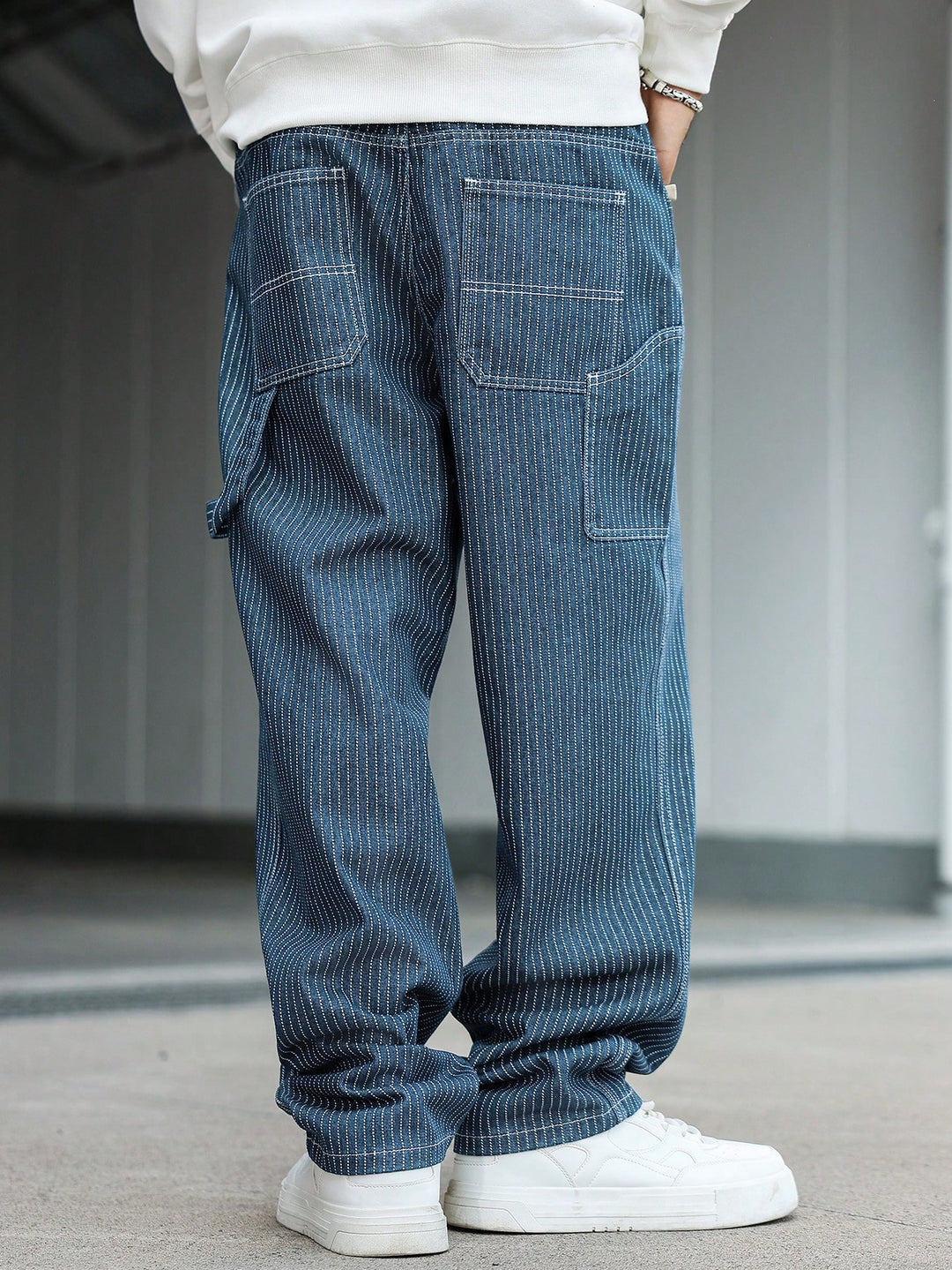 Jeans SHEIN, albastru