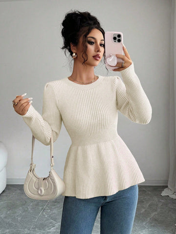 Pulover SHEIN, crem