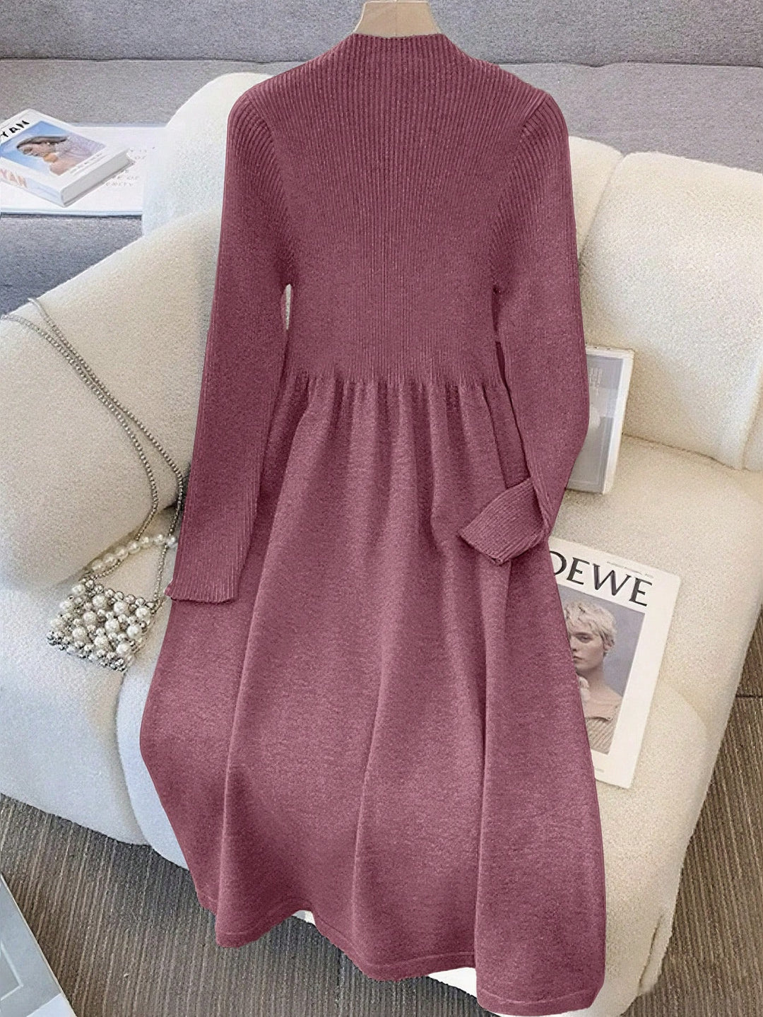 Set rochie și vestă SHEIN, mov